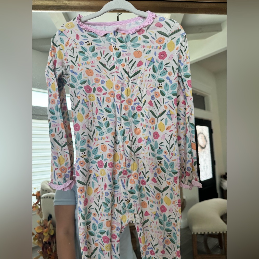 Magnetic Me Pastel Floral Baby Outfit